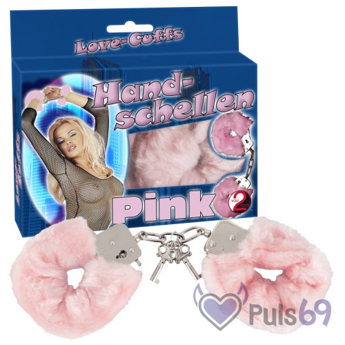 Качественные наручники Love Cuffs Pink