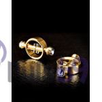 Зажимы для сосков Gold Magnetic Clamps от Pipedream
