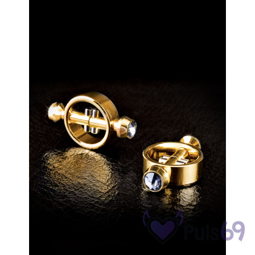 Зажимы для сосков Gold Magnetic Clamps от Pipedream Зажимы для сосков Gold Magnetic Clamps от Pipedream
