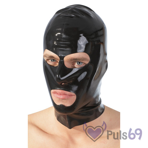 Латексная маска на голову Latex Head Mask Black от Orion Латексная маска на голову Latex Head Mask Black от Orion