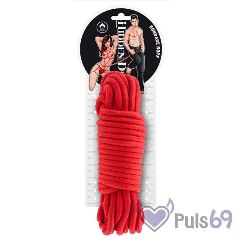 Бондажная веревка для связывания The Bondage Rope 10m от Hidden Desire