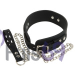 Ошейник с поводком  Bad Kitty Silicone Collar and Leash