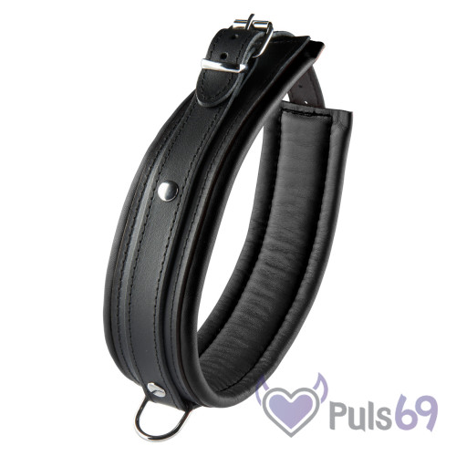 Кожаный ошейник Hidden Desire Collar 5 cm
