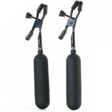 Зажимы для сосков Cordless Vibrating Nipple Clamps Зажимы для сосков Cordless Vibrating Nipple Clamps