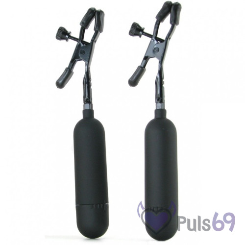 Зажимы для сосков Cordless Vibrating Nipple Clamps