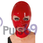 Латексная маска на голову Latex Head Mask Red от Orion