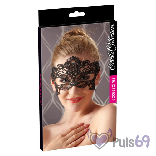 Черная маска на глаза Cottelli Collection Mask от Orion Черная маска на глаза Cottelli Collection Mask от Orion