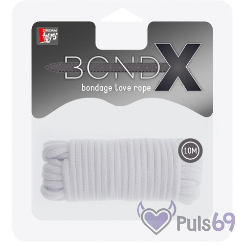 Бондажная веревка для связывания Bondx Love Rope 10 м от Dream Toys