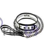 Элегантный ошейник с поводком Bare Bondage Collar & Leash