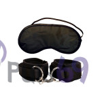 Наручники + маска на глаза Heavy Duty Cuffs от Pipedream Products
