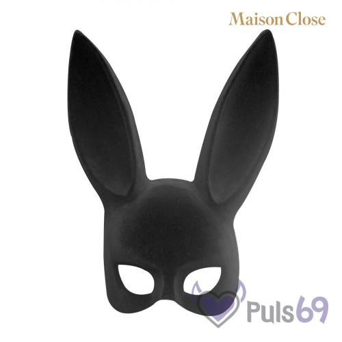 Маска на глаза с хвостиком Maison Close Bunny mask with tail