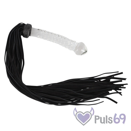 Плетка фаллоимитатор Bad Kitty Flogger Glass от Orion Плетка фаллоимитатор Bad Kitty Flogger Glass от Orion