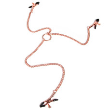 Зажимы для сосков и половых губ Entice Triple Intimate Clamps Зажимы для сосков и половых губ Entice Triple Intimate Clamps