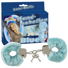 Качественные наручники Love Cuffs Blue Качественные наручники Love Cuffs Blue