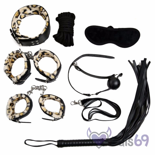 BDSM набор Classic Set, 7 аксессуаров BDSM набор Classic Set, 7 аксессуаров