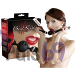Кляп Bad Kitty Silicone Gag S  от Orion