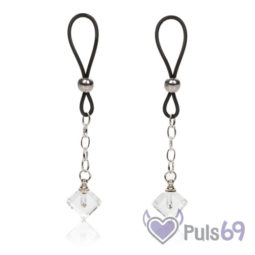 Зажимы для сосков Nipple Play Non-Piercing Nipple Jewelry Crystal Gem