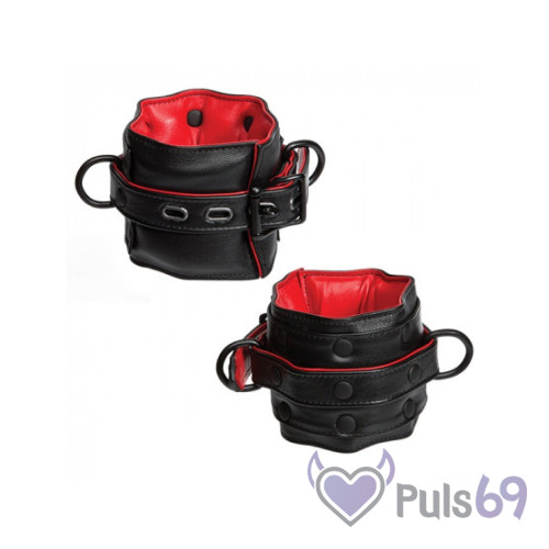 Кожаные манжеты Kink Leather Wrist Restraints от Doc Johnson