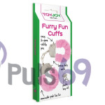 Качественные наручники Toy Joy (Голландия) Furry Fun, белые