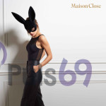 Маска на глаза с хвостиком Maison Close Bunny mask with tail