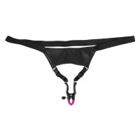 Трусики с зажимом для клитора Bad Kitty Clit String от Orion
