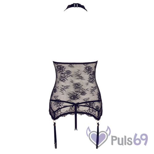 Эротический комплект белья Cottelli Collection Abierta Fina Lace Basque and String от Orion Эротический комплект белья Cottelli Collection Abierta Fina Lace Basque and String от Orion