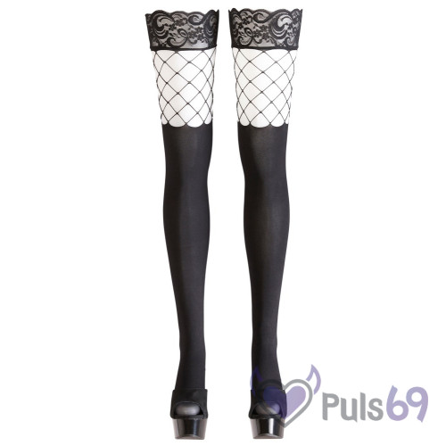 Эротические чулки Cottelli Collection Halterlose Strümpfe от Orion Эротические чулки Cottelli Collection Halterlose Strümpfe от Orion