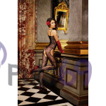 Эротический комбинезон Flower Lace Bodystocking от BACI Lingerie