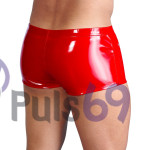 Лаковые трусики Black Level Pants Red от Orion