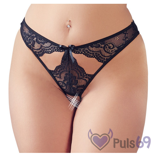Трусики с вырезом Mandy Mystery Crotchless Briefs от Orion