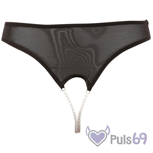 Трусики с вырезом Cottelli Collection Pearl String от Orion Трусики с вырезом Cottelli Collection Pearl String от Orion