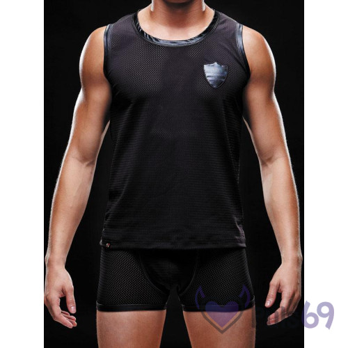 Эротическая мужская майка Wetlook Sport Mesh от Envy