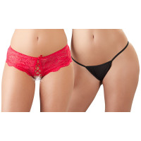 Набор трусиков Cottelli Collection Pants & String in a Set от Orion Набор трусиков Cottelli Collection Pants & String in a Set от Orion