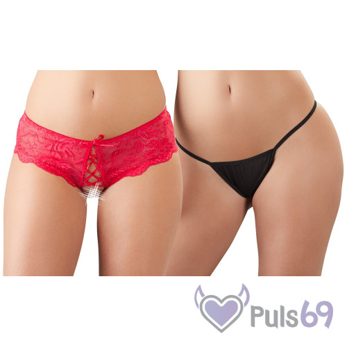 Набор трусиков Cottelli Collection Pants & String in a Set от Orion