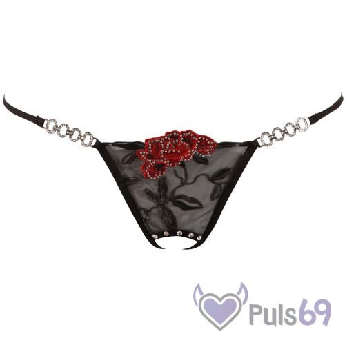 Трусики с вырезом Cottelli Collection String от Orion Трусики с вырезом Cottelli Collection String от Orion