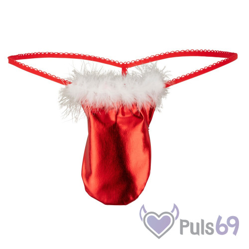 Мужские новогодние трусики стринги Svenjoyment Xmas String от Orion Мужские новогодние трусики стринги Svenjoyment Xmas String от Orion