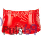 Лаковые трусики Black Level Pants Red от Orion