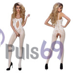 Сексуальный комбинезон Magali Beige с откровенным вырезом от Livia Corsetti