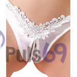 Трусики с вырезом Cottelli Collection G-string with Pearls от Orion
