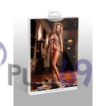 Обаятельный пеньюар с трусиками Babydoll Set от BACI Lingerie
