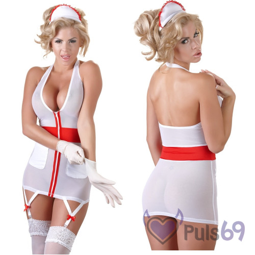 Эротический ролевой костюм медсестры Cottelli Collection Nurse Set от Orion