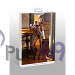 Эротический комбинезон Ruffle Lace Bodystocking от BACI Lingerie