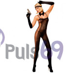 Эротический комбинезон Sheer Jacquard Bodystocking от BACI Lingerie