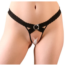 Эротические трусики стринги Crotchless String with Rhinestone Detail от Orion Эротические трусики стринги Crotchless String with Rhinestone Detail от Orion