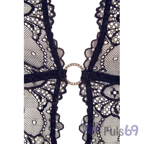 Эротический комплект белья Cottelli Collection Abierta Fina Lace Basque and String от Orion Эротический комплект белья Cottelli Collection Abierta Fina Lace Basque and String от Orion