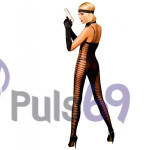 Эротический комбинезон Sheer Jacquard Bodystocking от BACI Lingerie