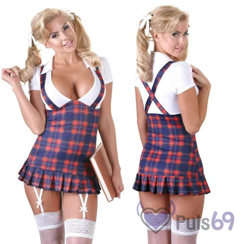 Эротический ролевой костюм школьницы Cottelli Collection School Girl Dress от Orion