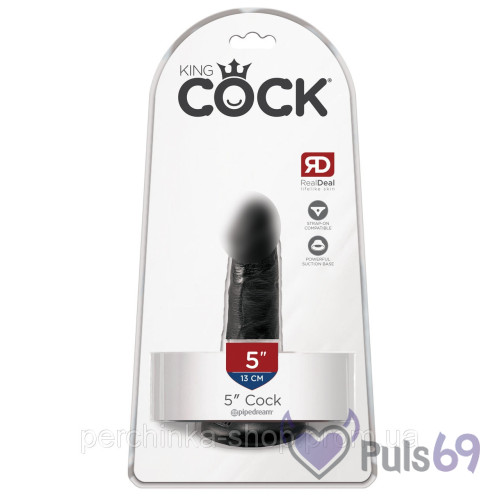 Фаллоимитатор на присоске Pipedream King Cock 5 Фаллоимитатор на присоске Pipedream King Cock 5