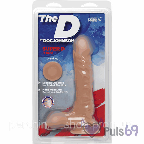 Фаллоимитатор The Super D 8 Фаллоимитатор The Super D 8