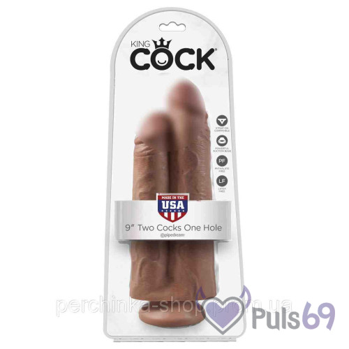 Двойной фаллоимитатор Pipedream King Cock 9 Двойной фаллоимитатор Pipedream King Cock 9